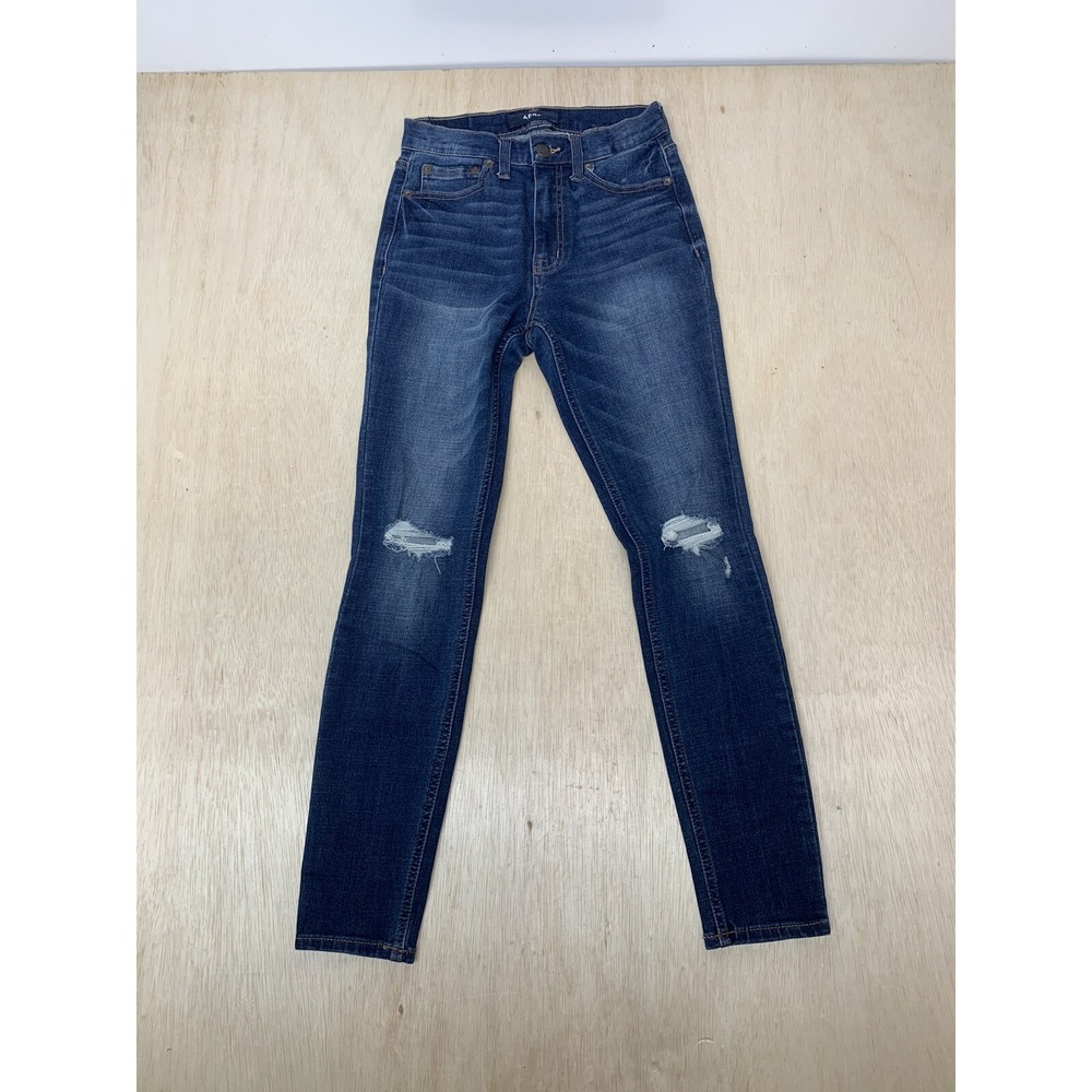 Aero  Cheeky Jegging Women's 2 Dark Blue‎  Denim Skinny Pants